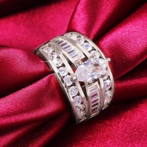 BRIDAL ENGAGEMENT RING WEDDING RING GG2